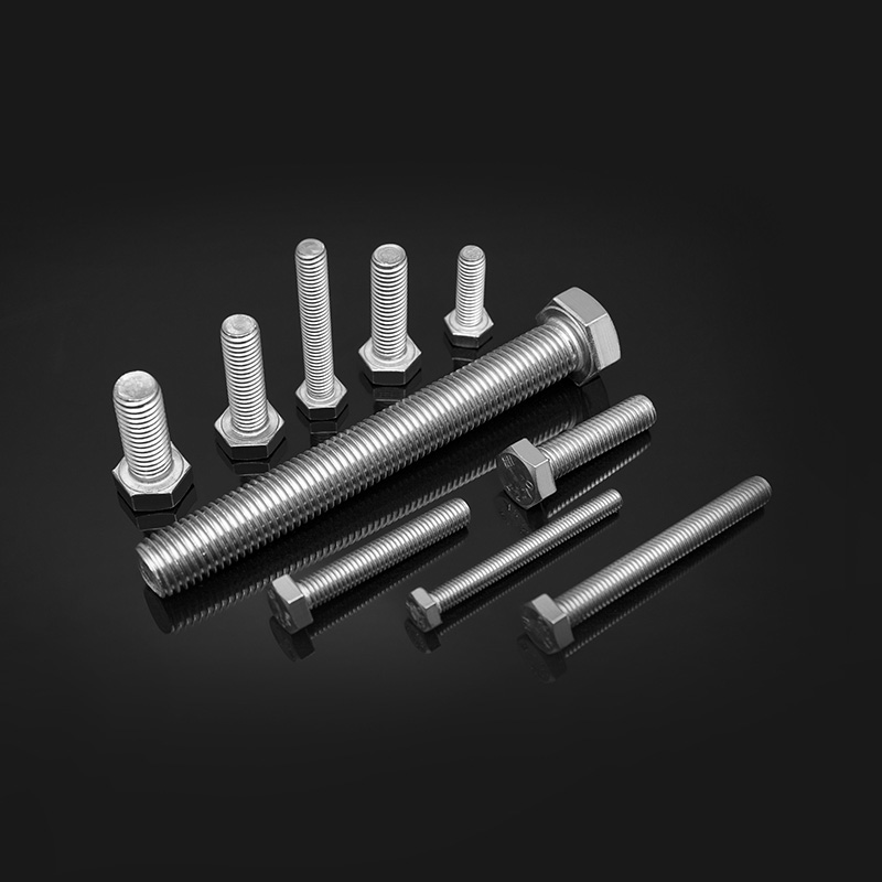 DIN 933 rustfrie sekskantede hodebolter med full gjenge