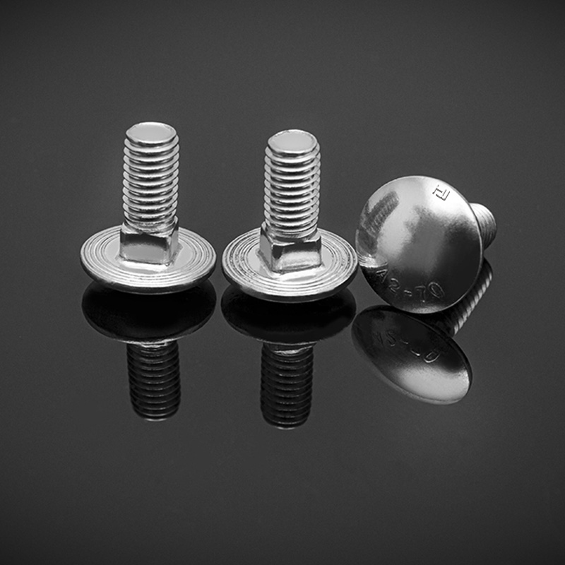 DIN603 Rustfritt stål sopphode firkantede halsbolter
