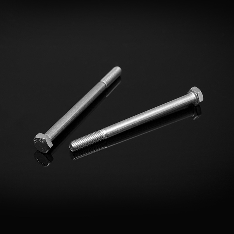 DIN931 rustfrie sekskantede hodebolter delvis gjenget