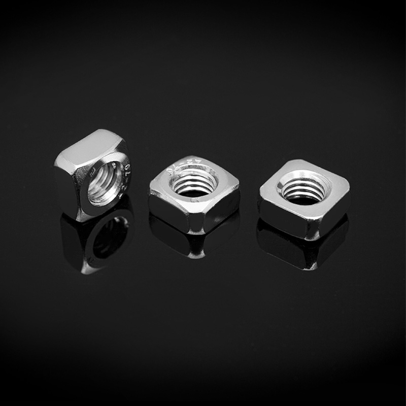 DIN 557 rustfritt stål firkantmutter DIN 557 rustfritt stål firkantmutter